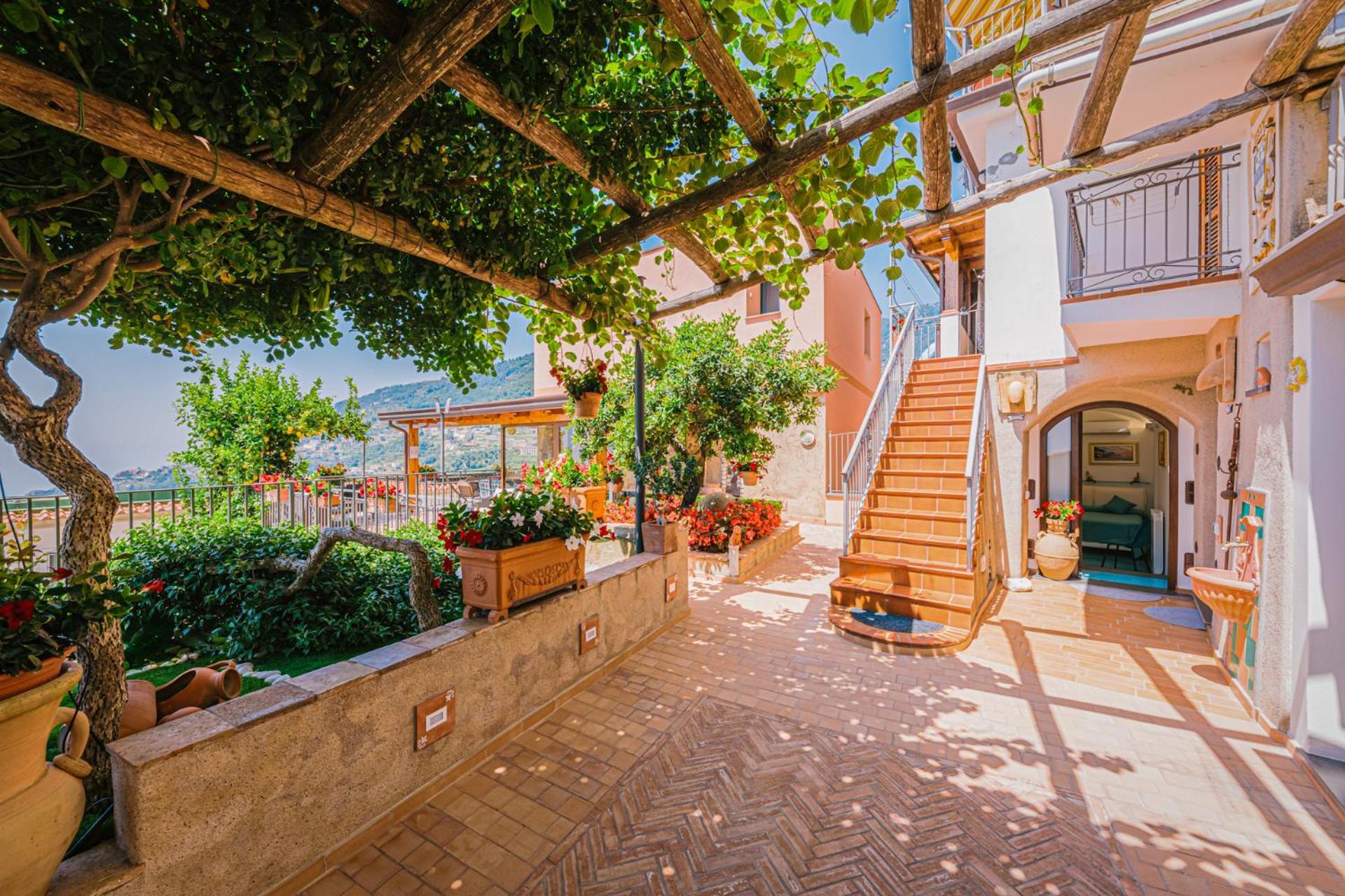 B&B Il Cortile Ravello Exterior foto